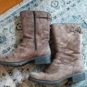UGG Above Ankle Suede Boots